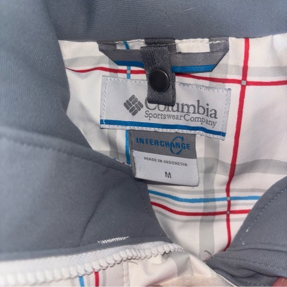 Columbia Ski Jacket, Size Medium, White Multi Color - Picture 2 of 9